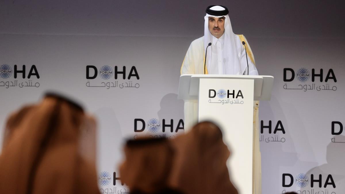 Katar Emiri Al Sani: Sorunlarn zm iin askeri yntemlere bavurulmada had safhaya ulald