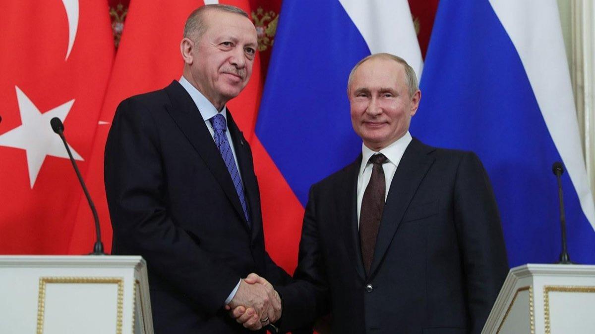 Mutabk kalnd... Cumhurbakan Erdoan ile Putin arasnda kritik temas 
