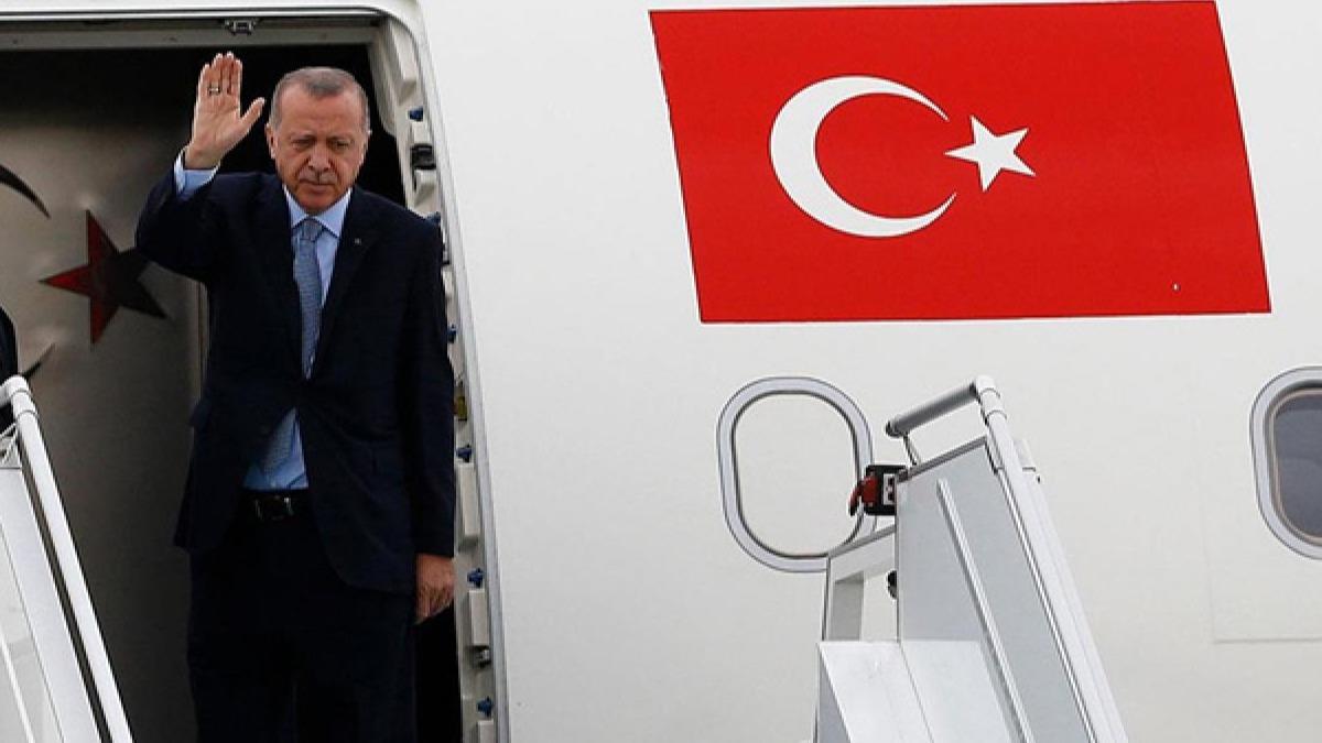 Cumhurbakan Erdoan zbekistan'a gidiyor 
