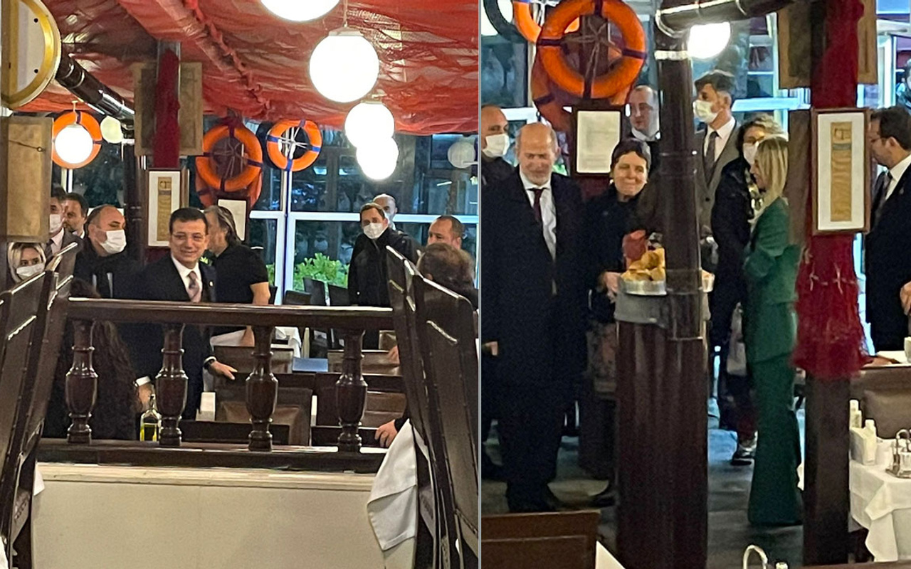 �stanbul kar esaretindeyken yap�lan bal�k ziyafetinin faturas� �BB i��ilerine kesildi