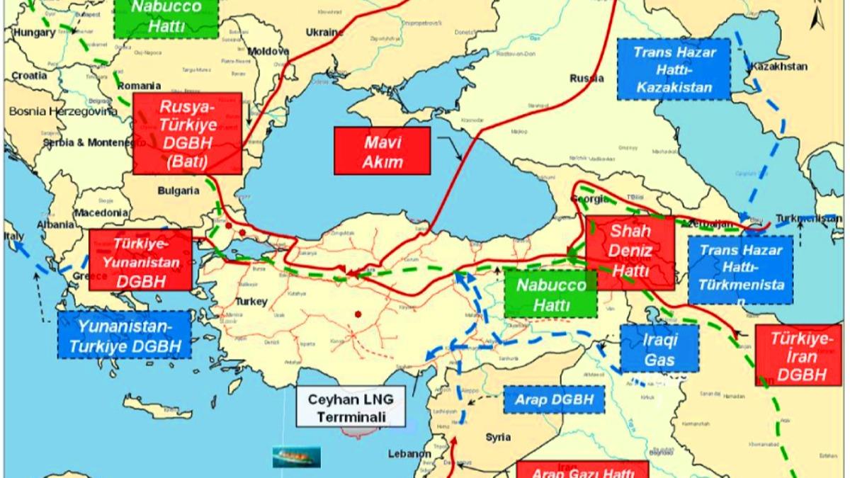 Komudan doal gaz forml: Trkiye'den geen hattn akmn terse evirelim