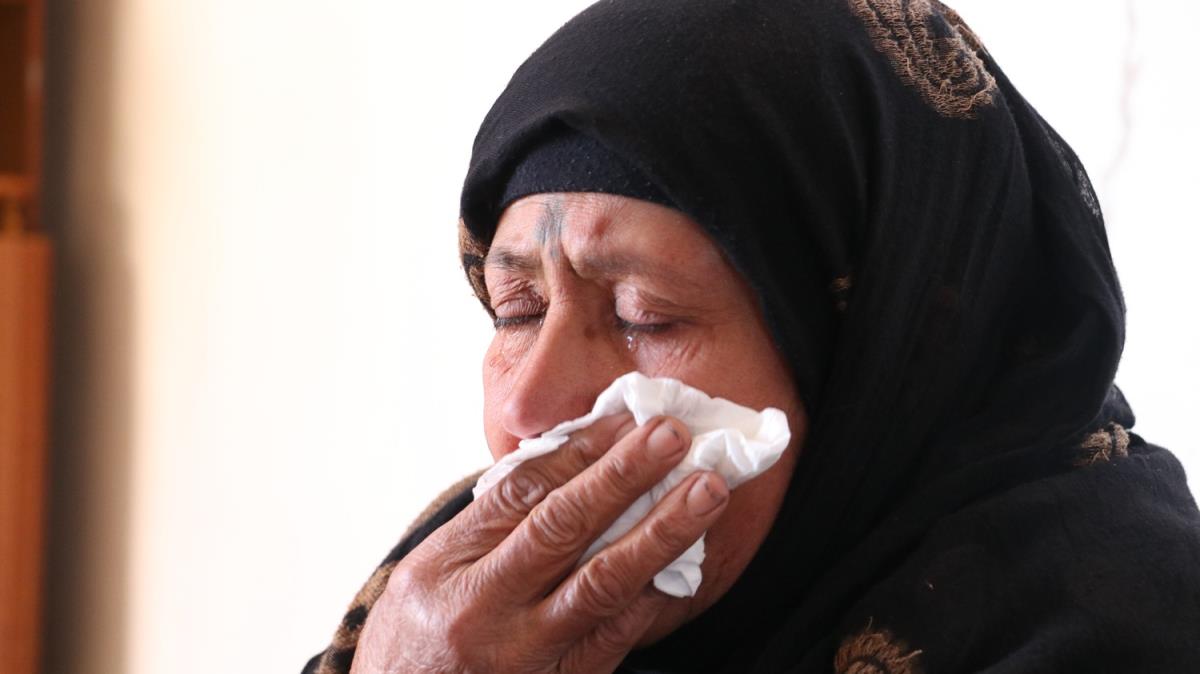 Tel Abyadl anne, YPG/PKK'l terristlerce karlan olunun geri dnmesini bekliyor