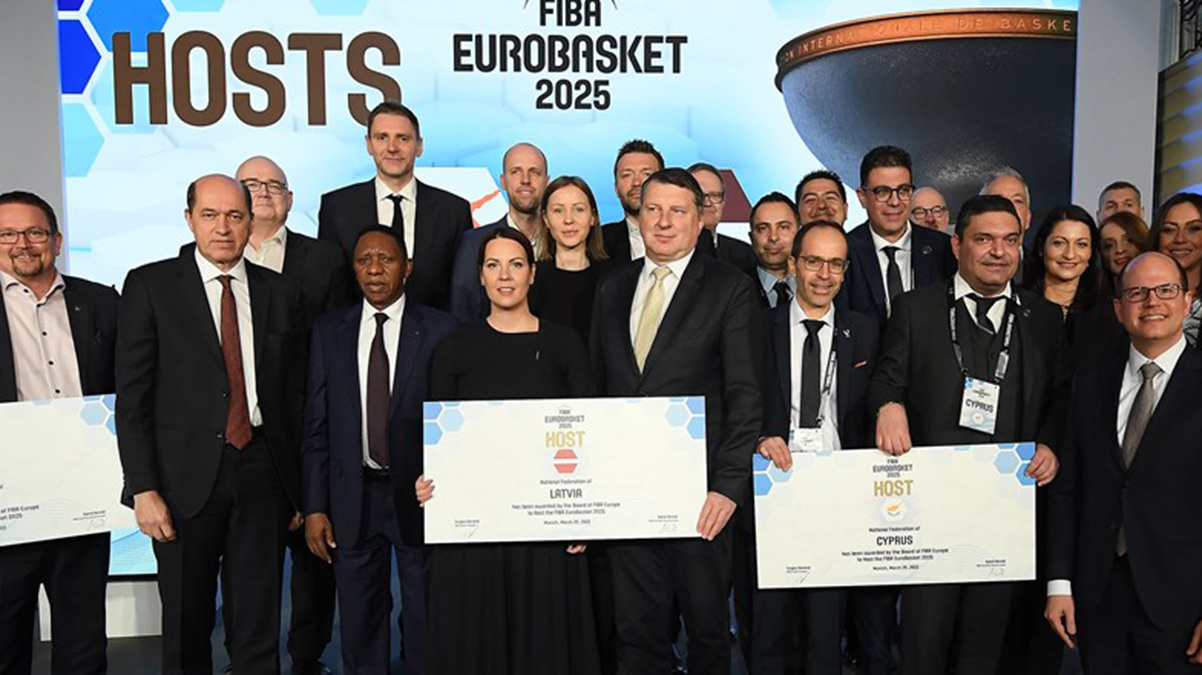 2025 Avrupa Basketbol �ampiyonas� 3 �lkede oynanacak