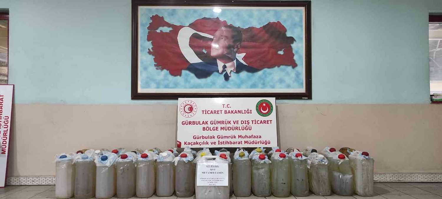 G�rbulak G�mr�k Kap�s�'nda uyu�turucu operasyonu