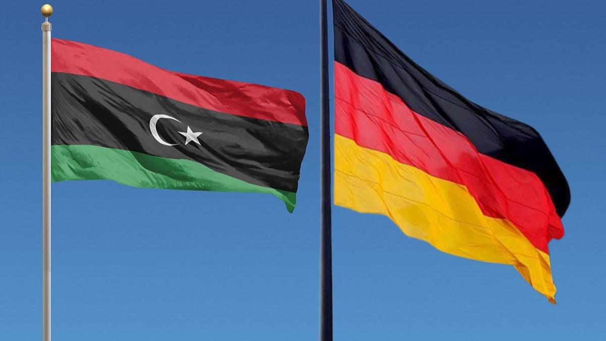Almanya ve Libyal yetkililer enerji arzn grt