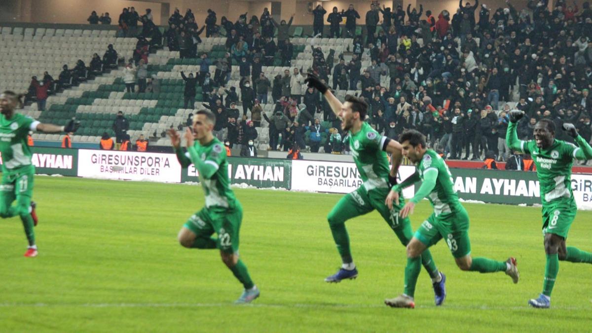 Giresunspor'un tek hedefi kmede kalmak