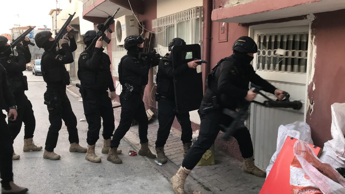 Adana'da DEA operasyonu