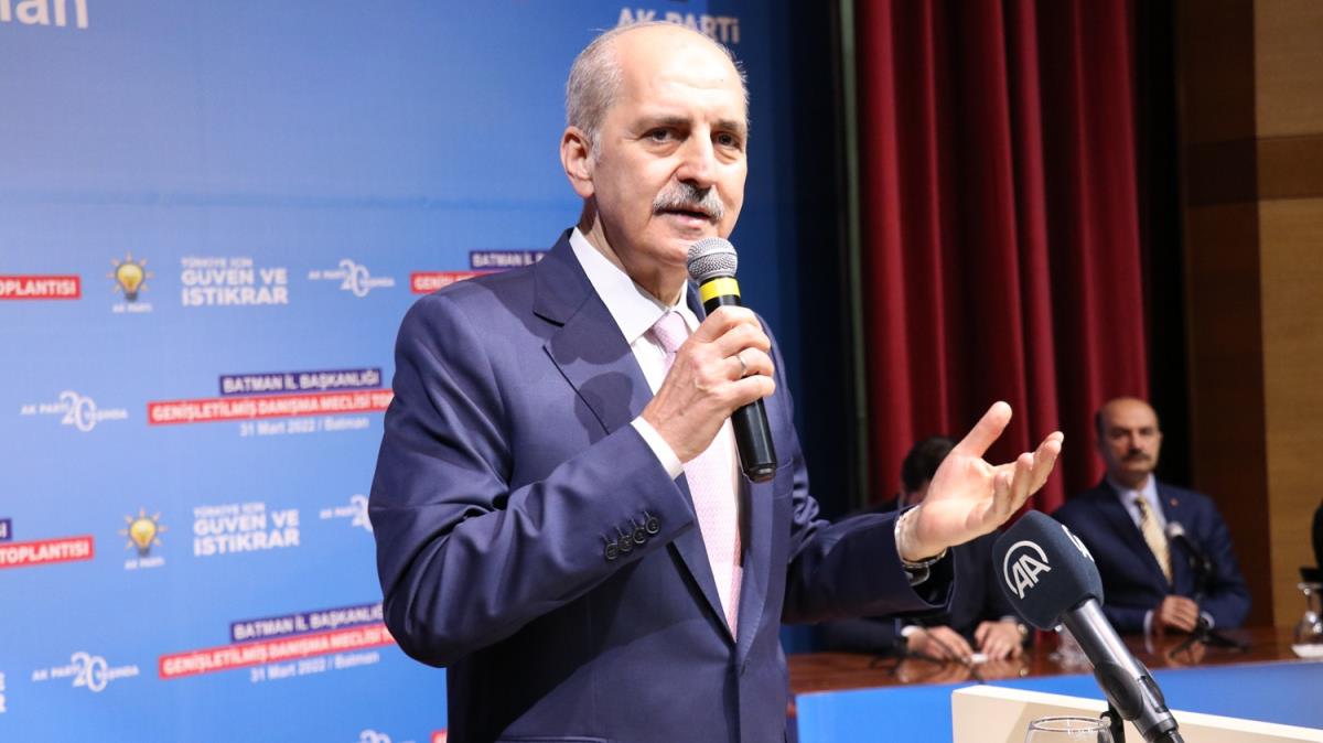 AK Parti Genel Bakanvekili Kurtulmu: Daha gl bir Trkiye'yi beraber kuracaz 