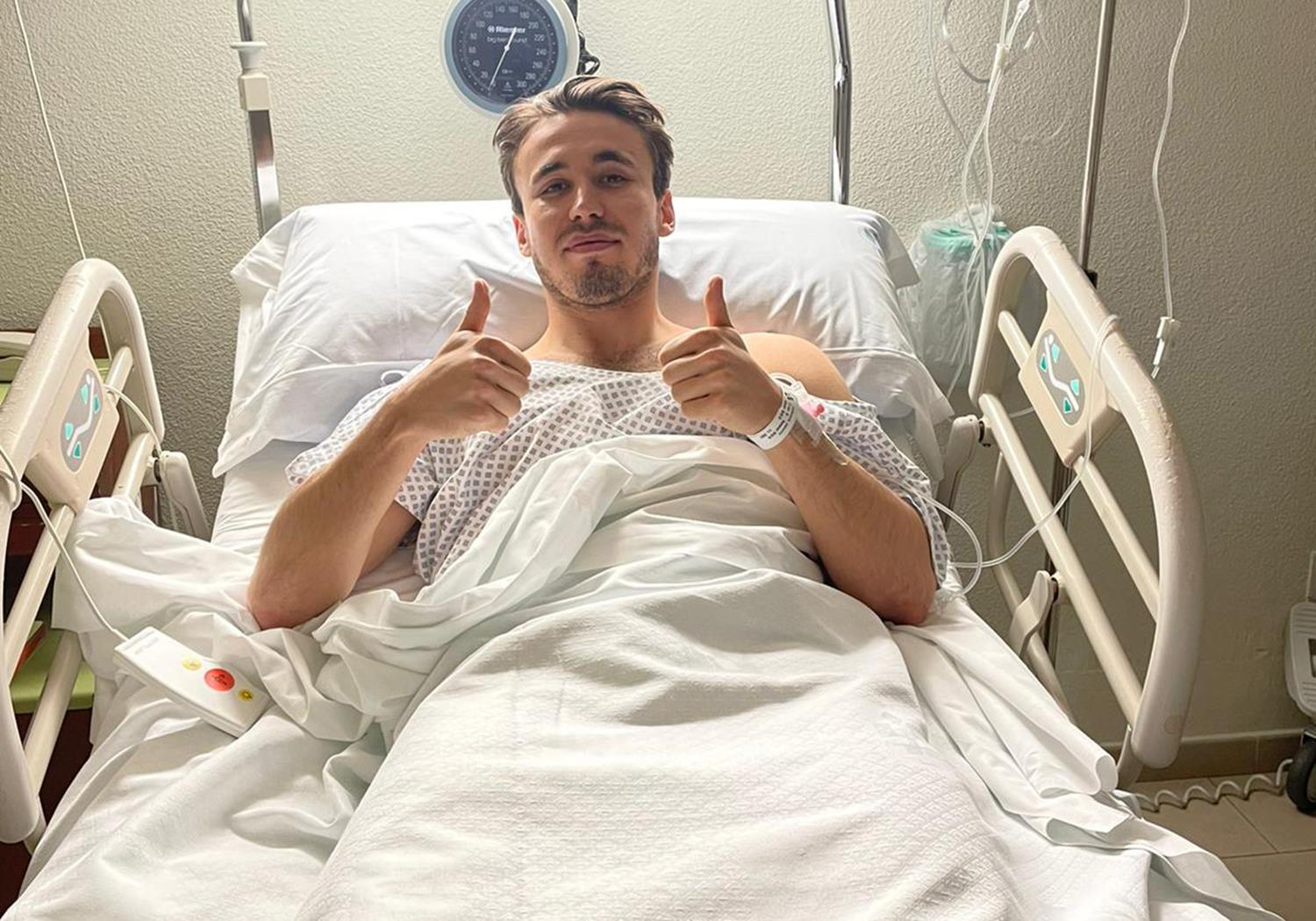 Trabzonsporlu Anders Trondsen, spanya'da ameliyat oldu