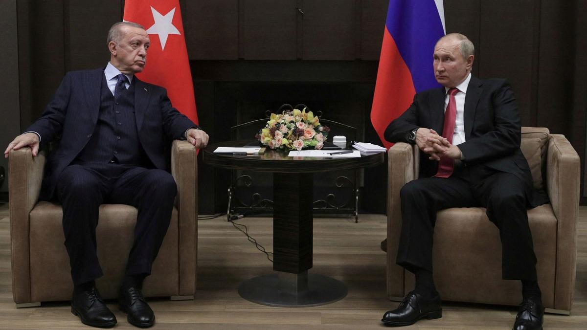 Putin'den Cumhurbakan Erdoan'a teekkr