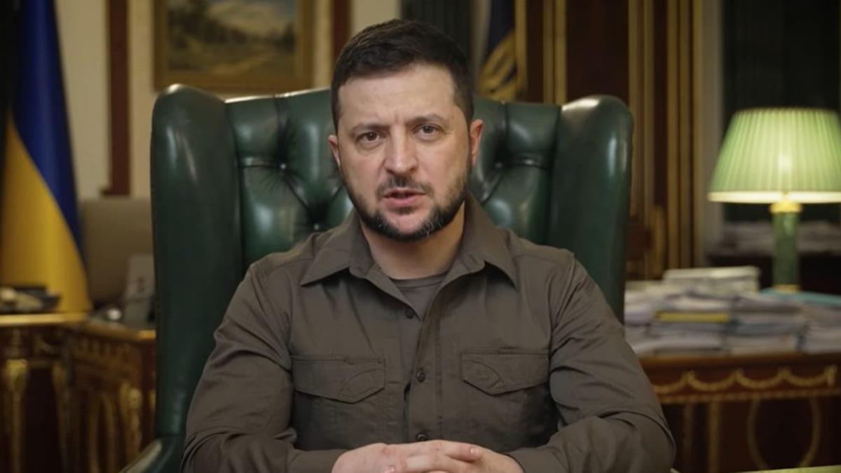 Ukrayna Devlet Bakan Zelenski: Bua kentinde grdm sizin de grmenizi istiyorum