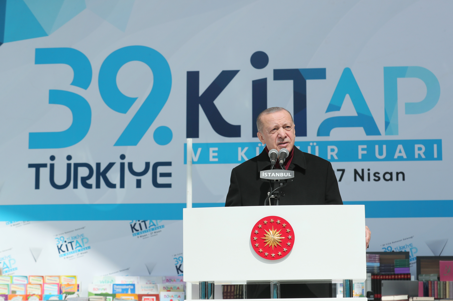 39. Trkiye Kitap ve Kltr Fuar ald! Bakan Erdoan: Trkiye ilk 10'da yer alyor