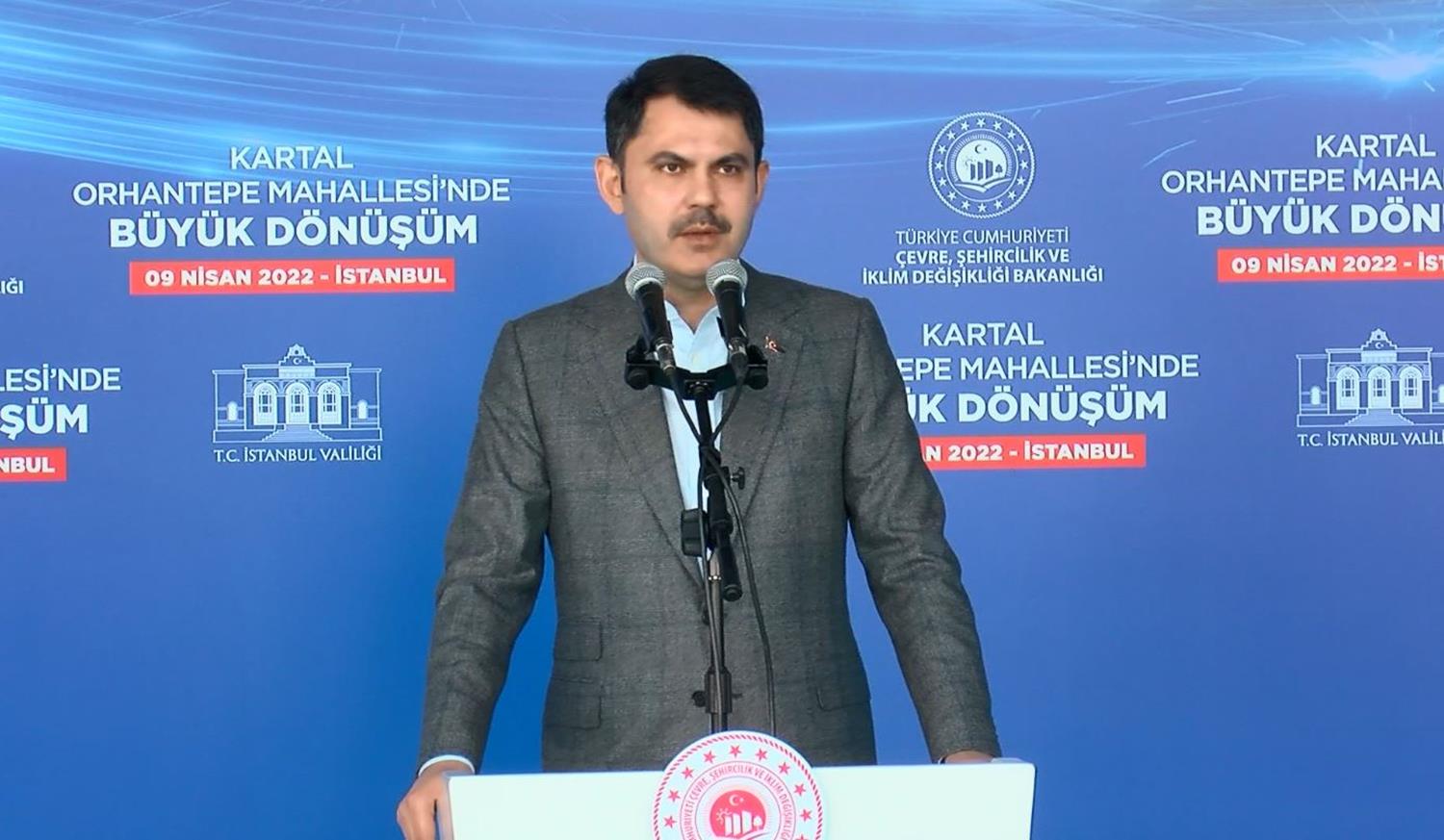 Bakan Kurum: 2023'e kadar kentsel d�n���me girmemi� bina kalmayacak