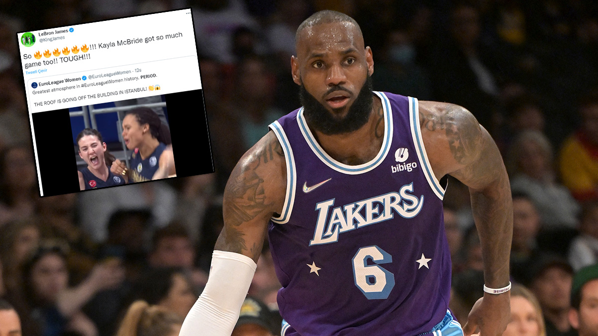 LeBron James'ten F.Bah�e payla��m�