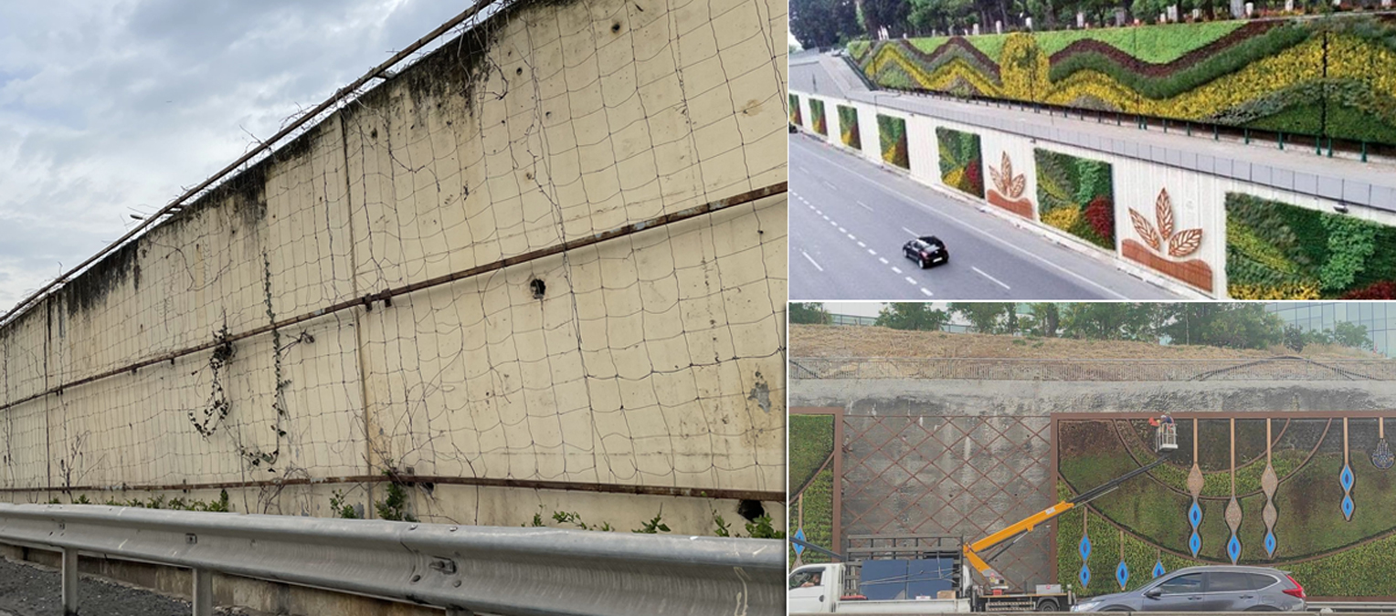 �BB dikey bah�eleri s�kt�, 'gri duvarlar' b�rakt�! Vatanda�� isyan ettiren manzara