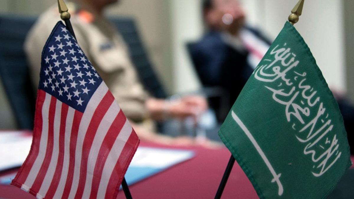 ABD'li yetkililer Suudi Arabistan ile grt