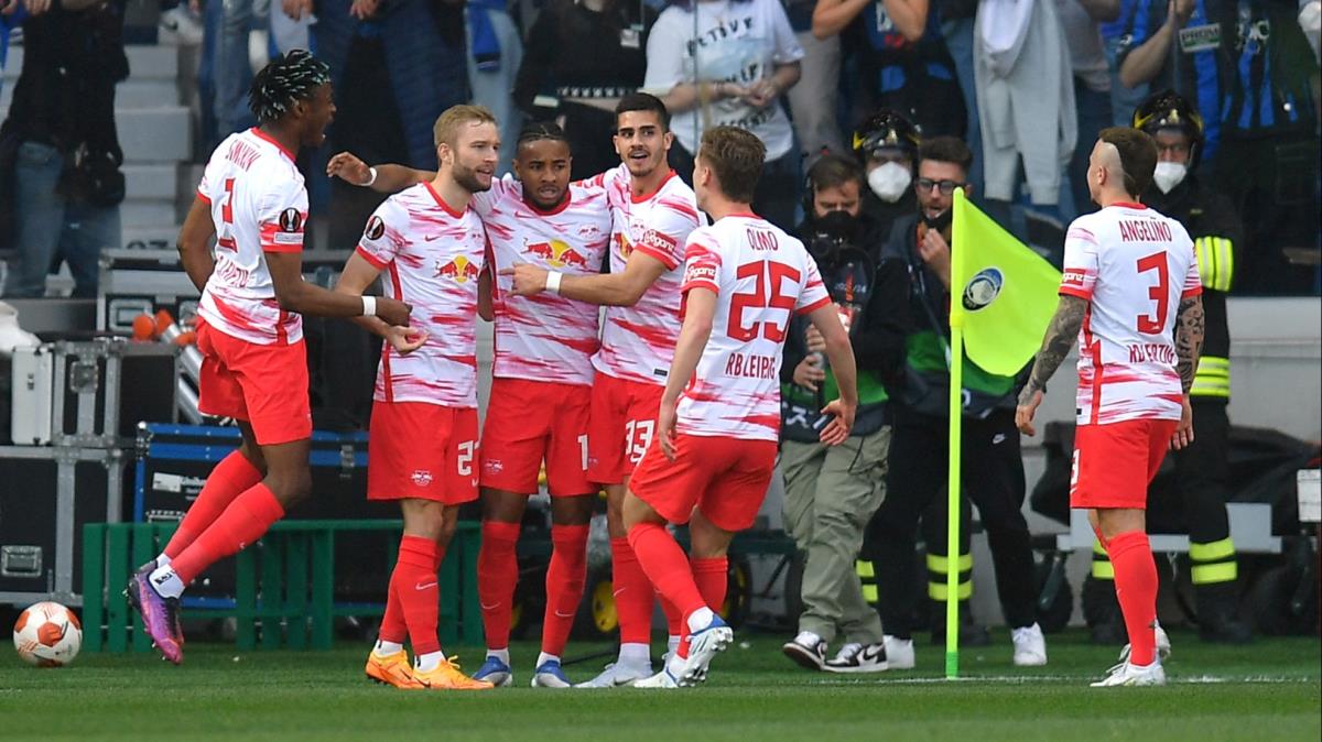 Leipzig, Atalanta engelini 2 golle aarak yar finale adn yazdrd