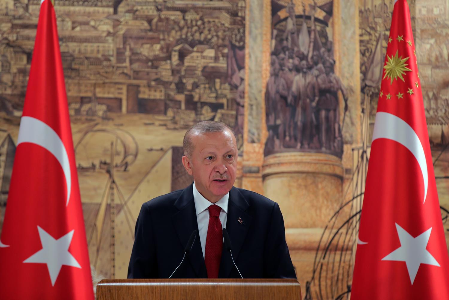 Cumhurba�kan� Erdo�an: Cezalar�n artt�r�lmas� i�in ad�mlar att�k
