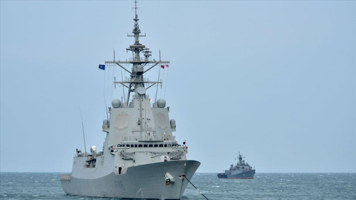 NATO gemileri Baltk Denizi'ne konulanyor