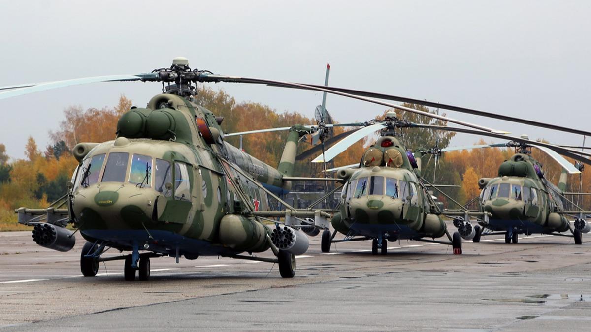 Yerli retime arlk verecekler! 48 Mi-17 V5 helikopteri almaktan vazgetiler