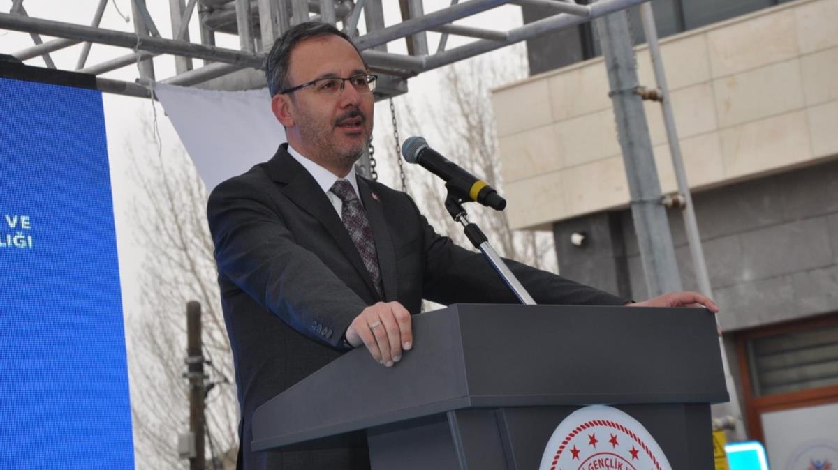 Bakan Kasapolu: Her eyin en gzelini genlerle buluturmann gayreti ierisindeyiz
