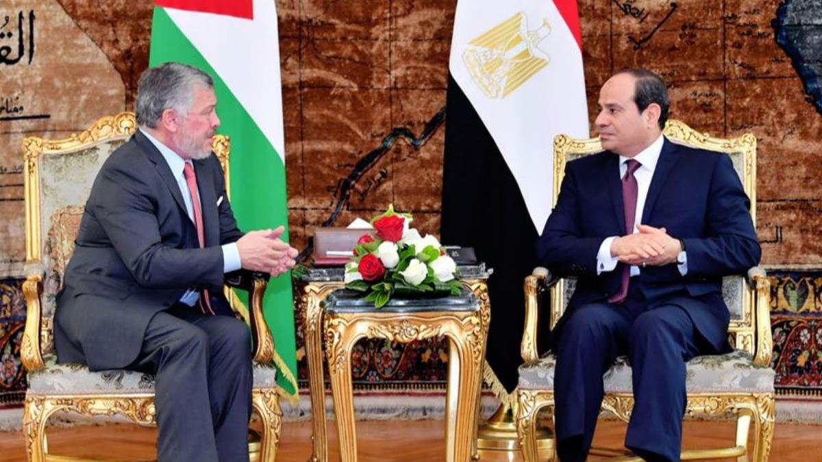 Sisi ile Kral Abdullah ''blgesel gelimeleri'' grt