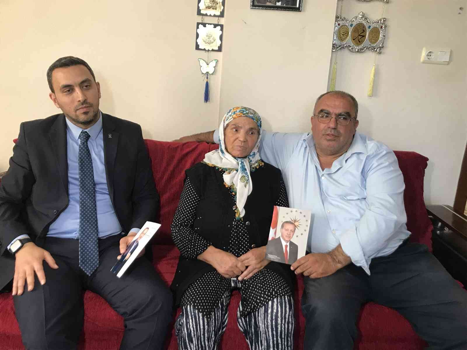 Ba�kan Erdo�an ile g�r��en kanser hastas� Halime teyze moral buldu