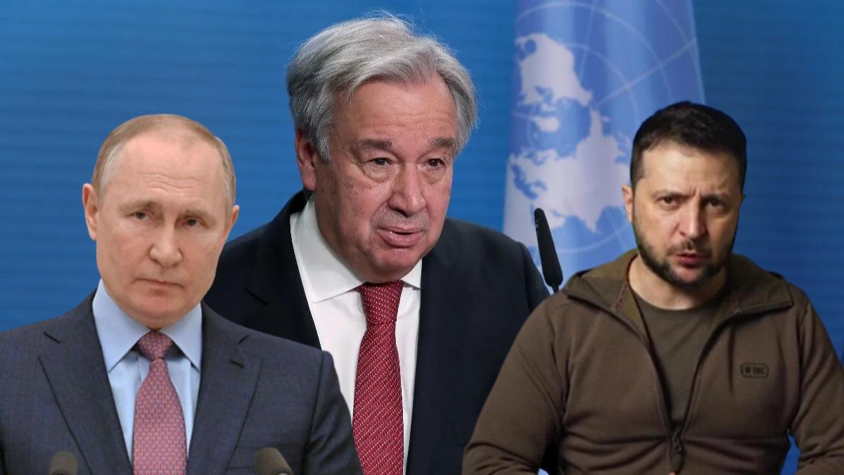 BM'den Putin ve Zelenski'ye ortak talep
