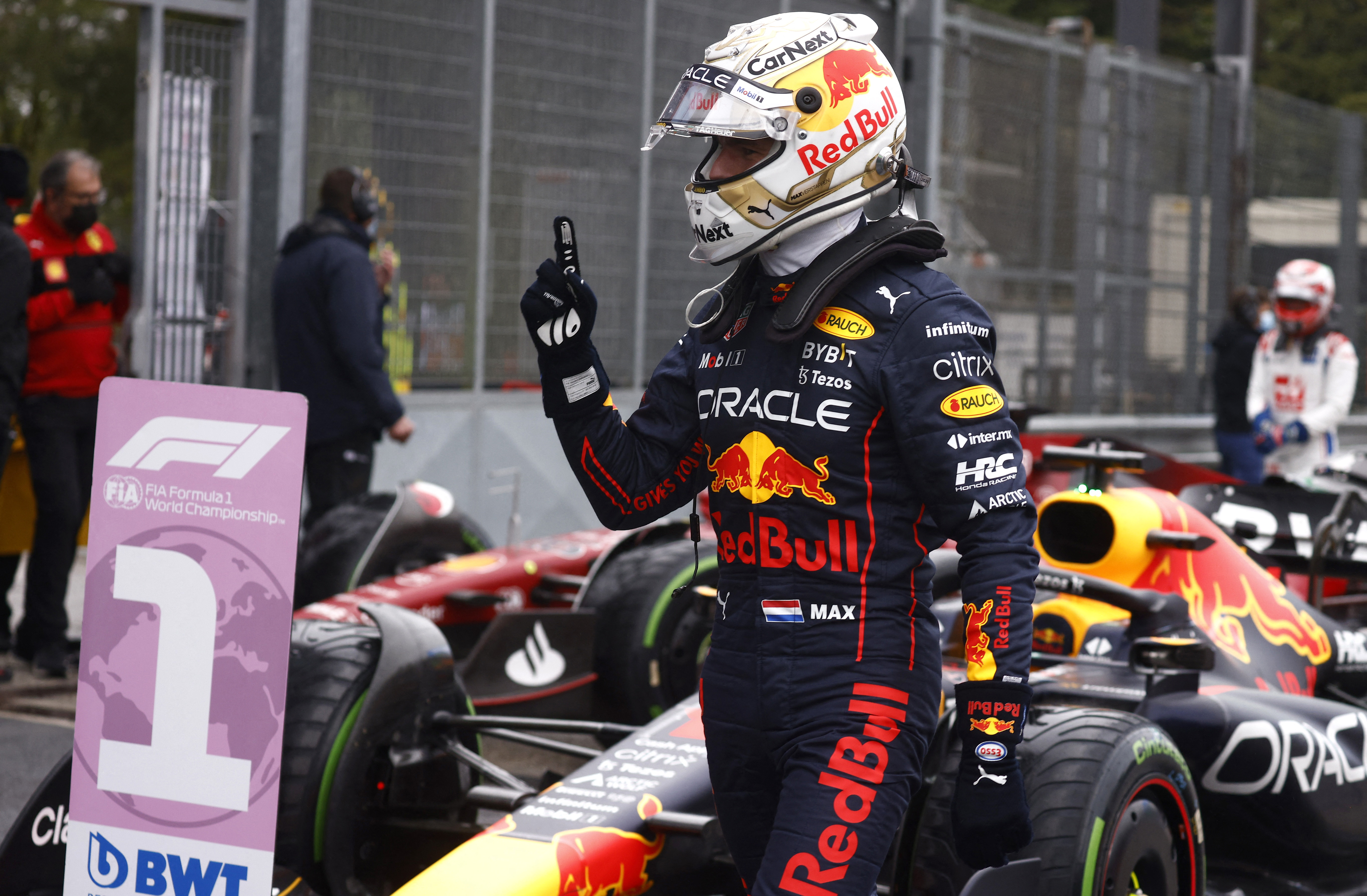 Max Verstappen, Formula 1 Emilia-Romagna Grand Prix'sinde ilk s�radan ba�layacak