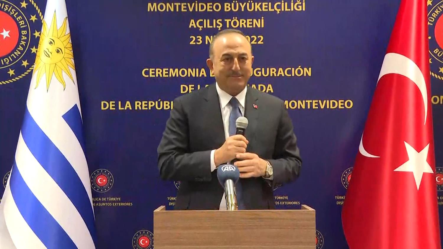 Bakan Mevl�t �avu�o�lu: B�lgedeki b�y�kel�ilik say�m�z� 6'dan 17'ye ��kard�k