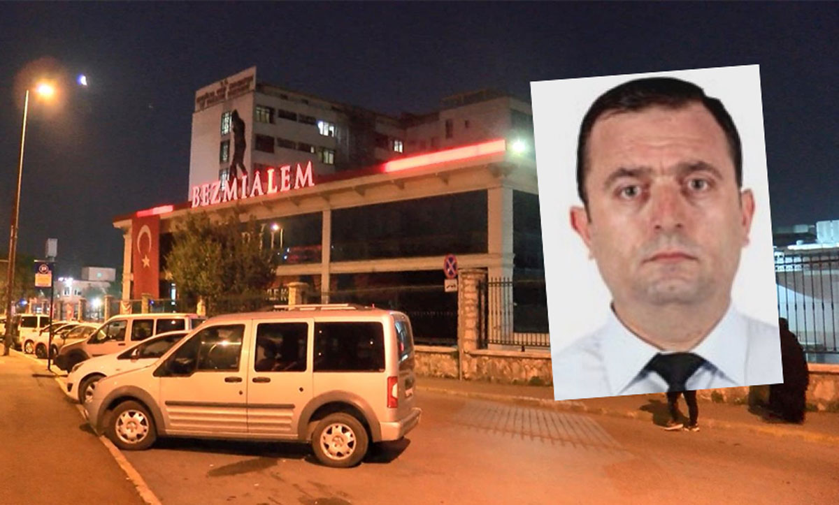 Kahreden olay! Kafas�na ta� at�lan polis �ehit d��t�