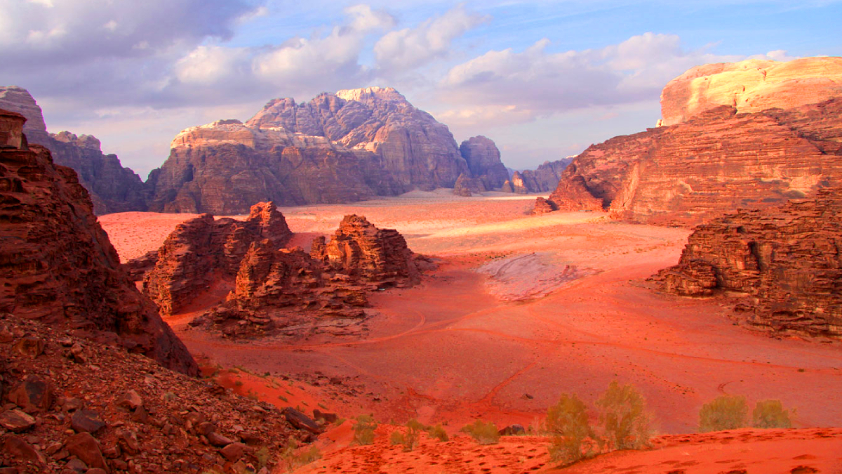 D�nyada Mars deneyimi ya�atan co�rafya: Rum Vadisi