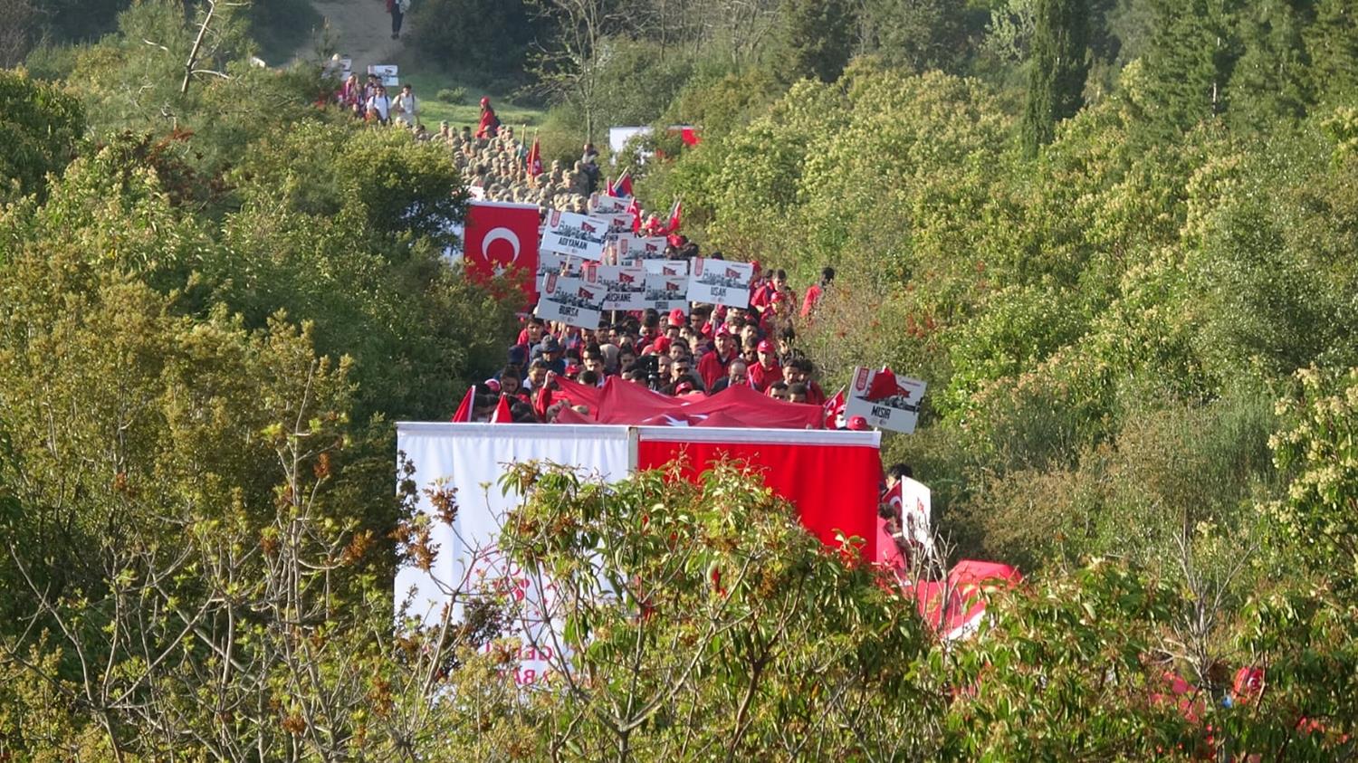 Gelibolu Yar�madas�'nda tarihi y�r�y��