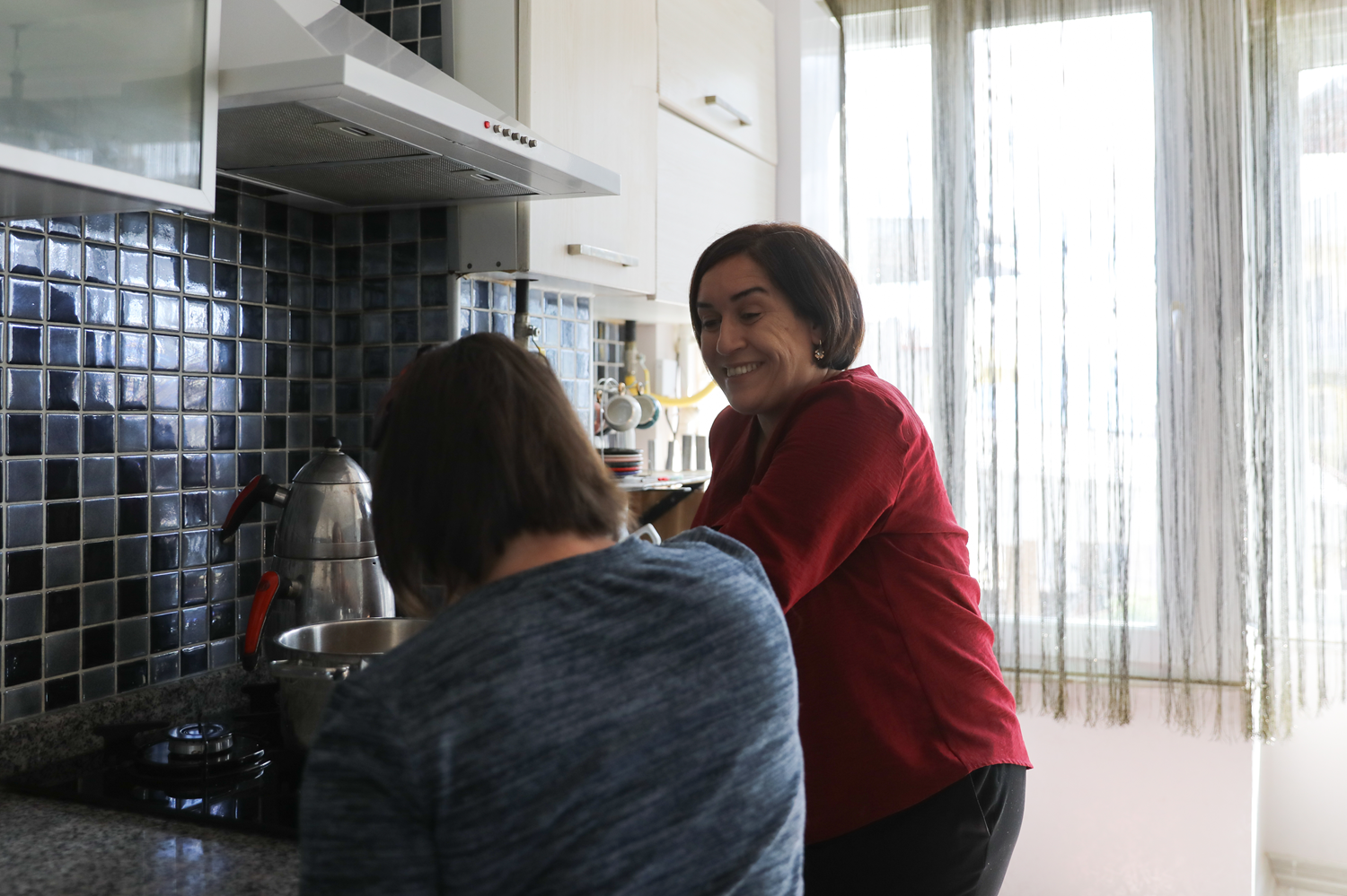 G�rev yapt��� kurumda tan��t��� Down sendromlu �ocu�un 'annesi' oldu