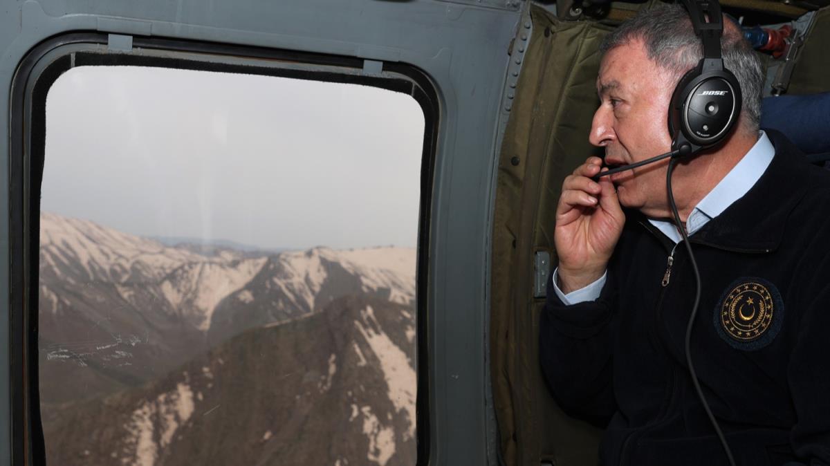Terr rgt PKK'da byk k! Bakan Akar: Hudut hattn tamamen kilitleyeceiz