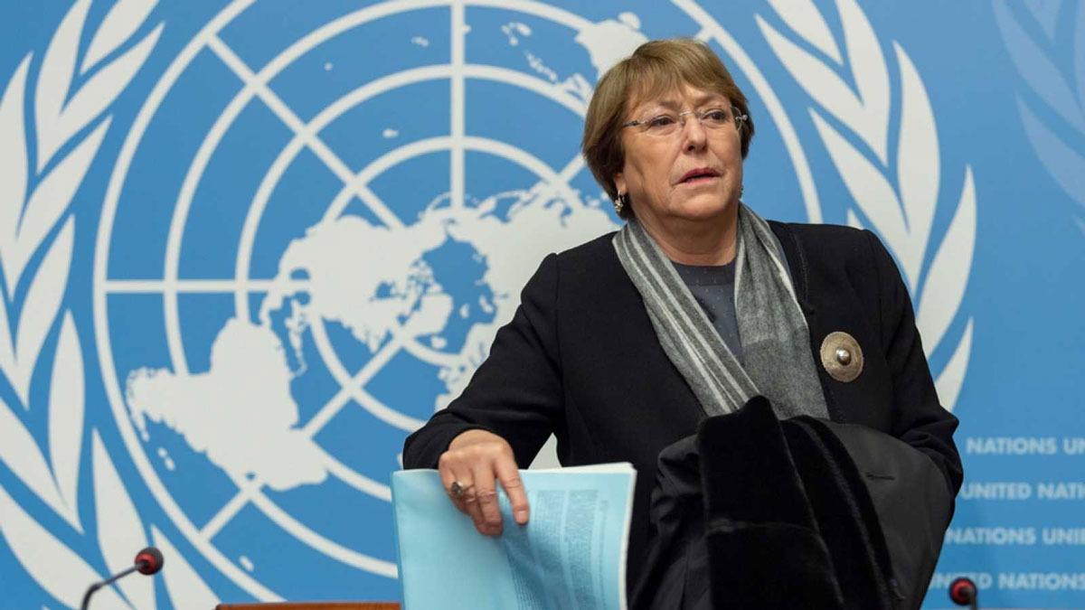 BM Yksek Komiseri Bachelet'in Sincan ziyareti iin hazrlk yapacak heyet in'e geldi