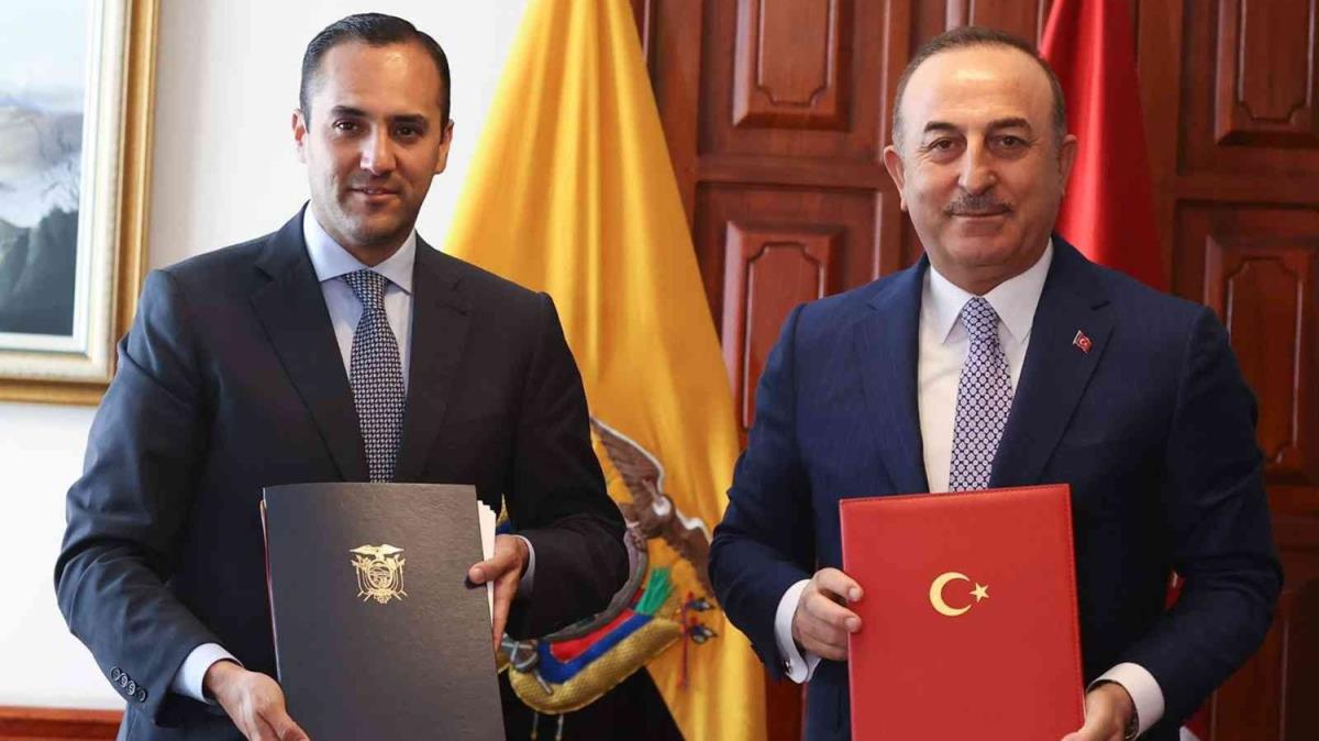 Ekvador ve Trkiye arasnda 3 anlama imzaland 