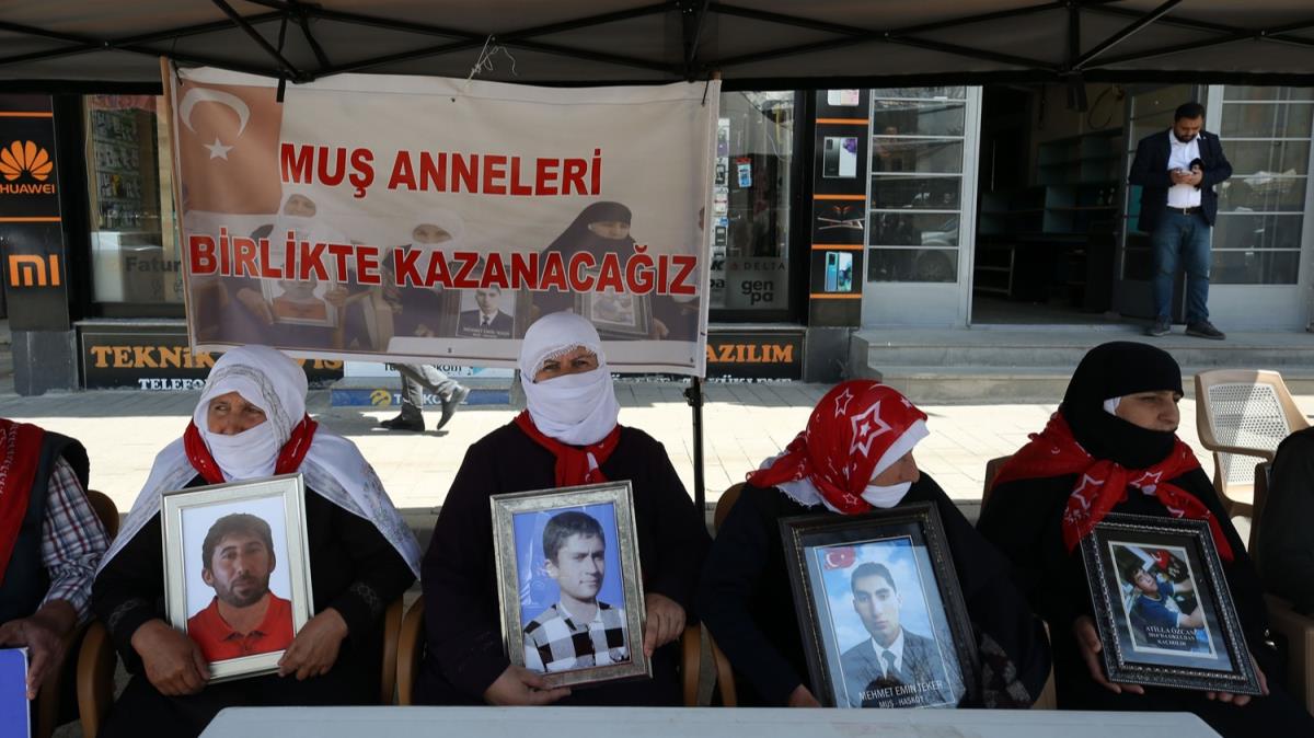 Mu'ta evlat eylemi yapan ailelerin says 34'e ykseldi
