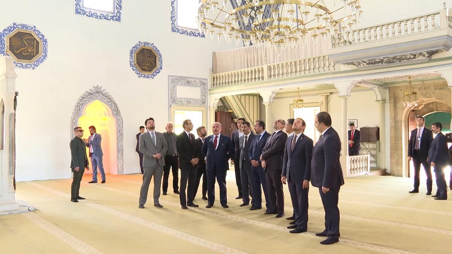 TBMM Ba�kan� �entop, Kuzey Makedonya'da tarihi mekanlar� gezdi