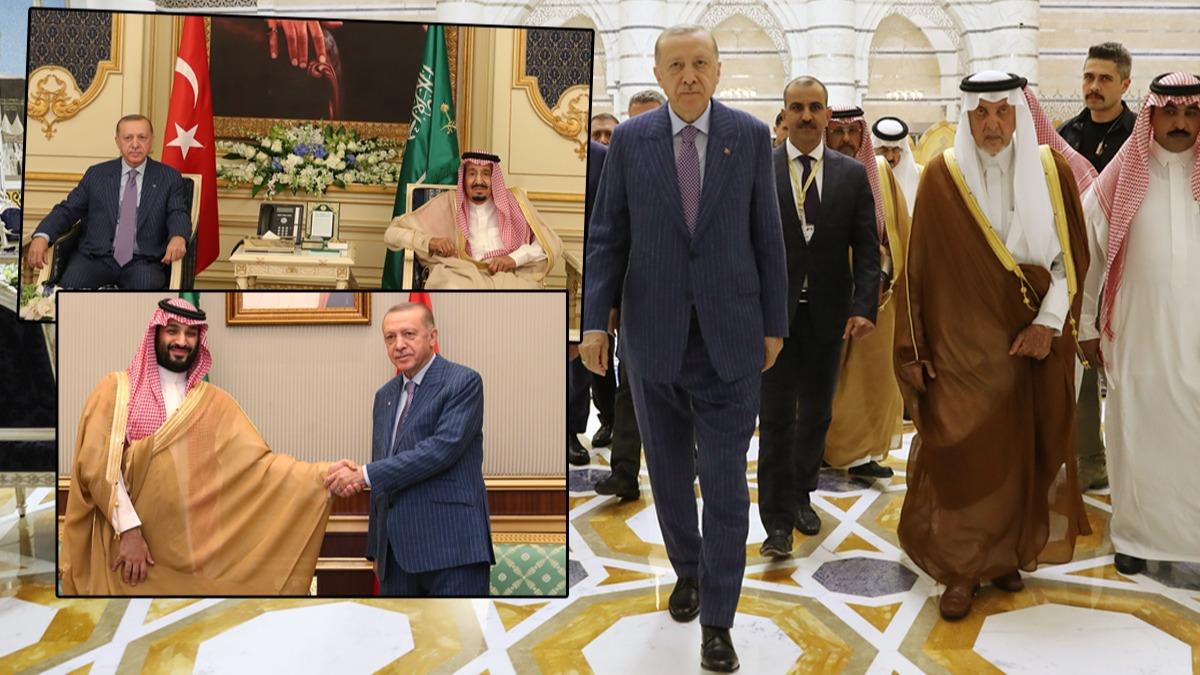 Cumhurbakan Erdoan Suudi Arabistan'da: Yeni bir dnemin kaplar aralanacak