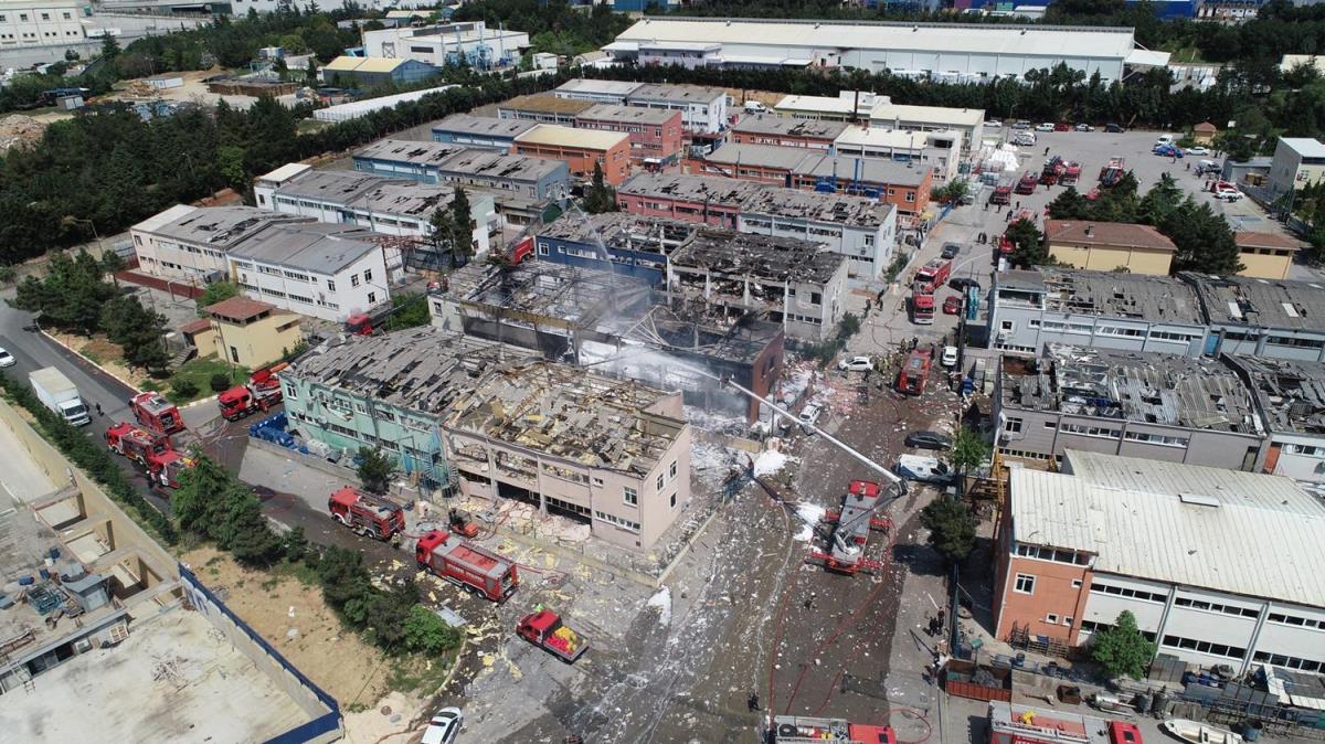 Tuzla'da fabrikada iddetli patlama: 3 kii hayatn kaybetti