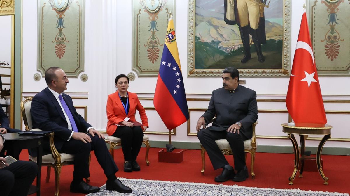 Venezuela Devlet Bakan Maduro, Trkiye'nin lkelerini her koulda desteklediini syledi