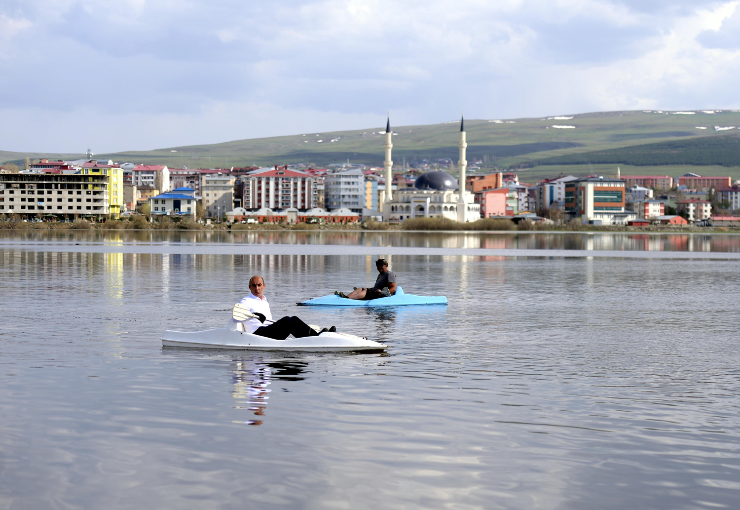 Kura Nehri'nde kano etkinli�i