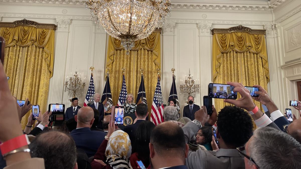 ABD Bakan Biden Beyaz Saray'da Ramazan Bayram resepsiyonu verdi