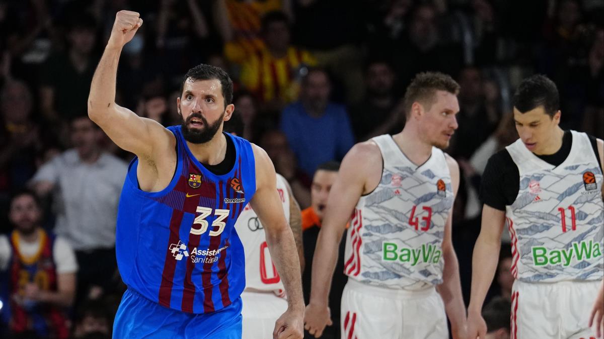 Barcelona, THY EuroLeague'de Final Four'a ykseldi