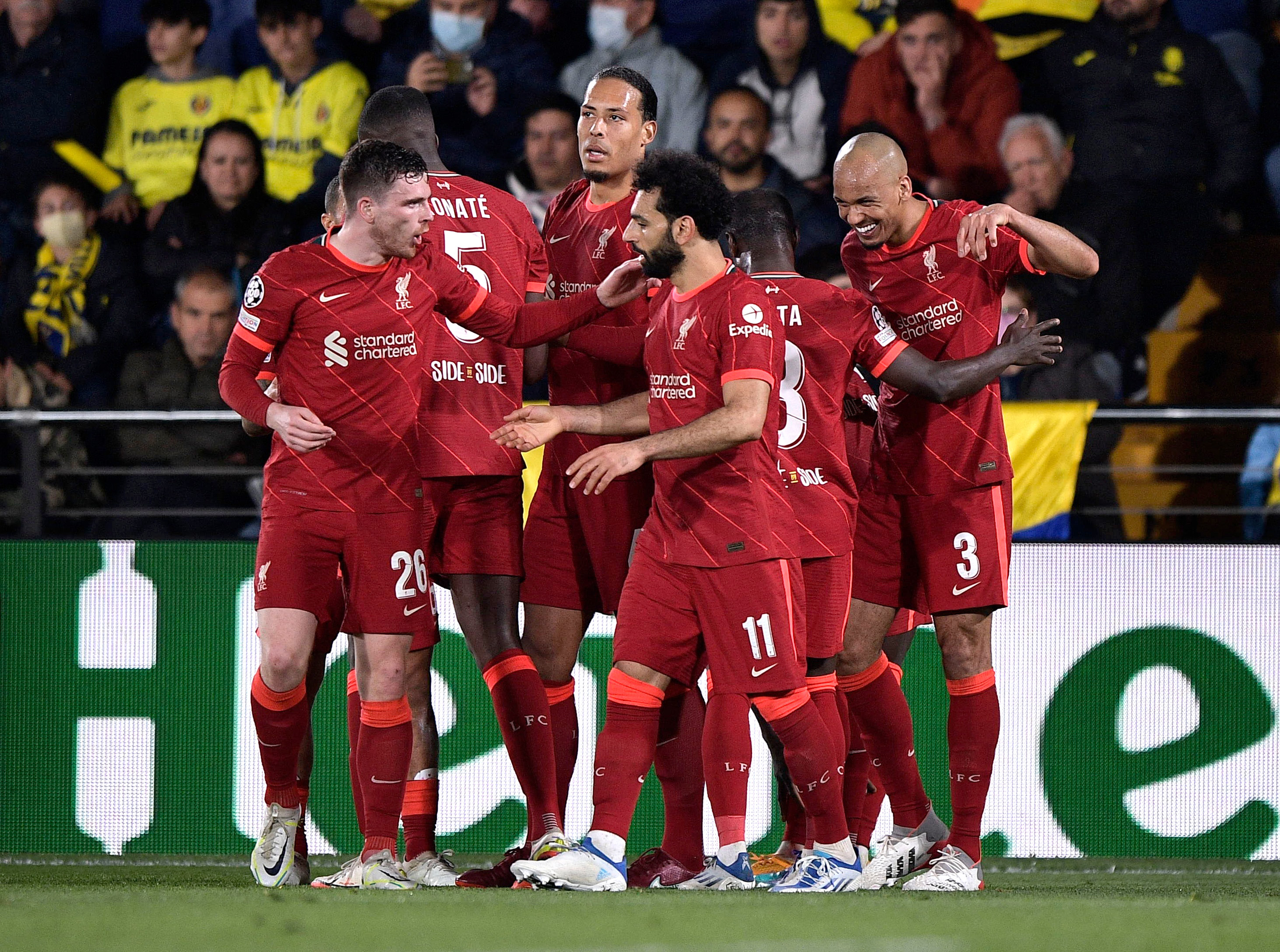�ampiyonlar Ligi'nde ilk finalist Liverpool oldu