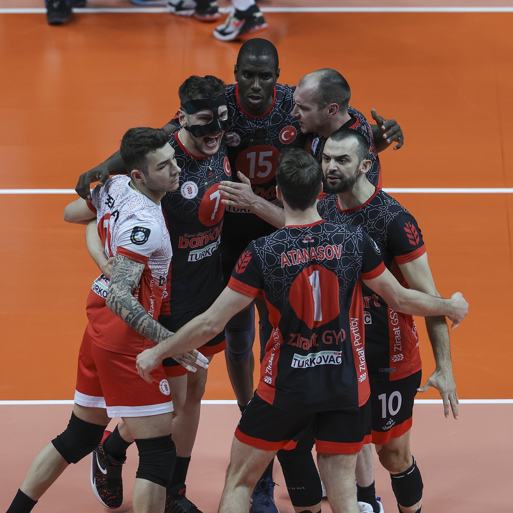 Efeler Ligi'nde �ampiyon Ziraat Bankkart