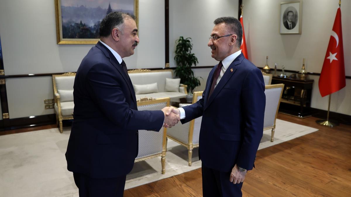 Cumhurbakan Yardmcs Oktay, Read Mammadov'u kabul etti