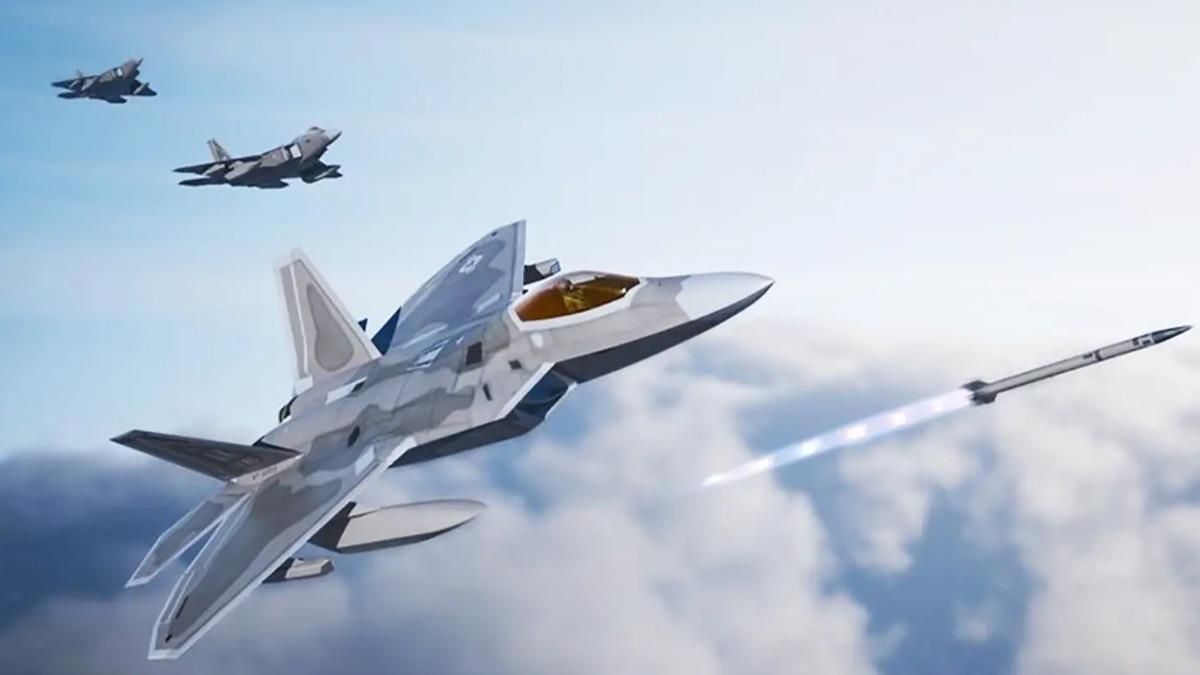 artan grnt! F-22 Raptor AIM-260'la m donatlyor?