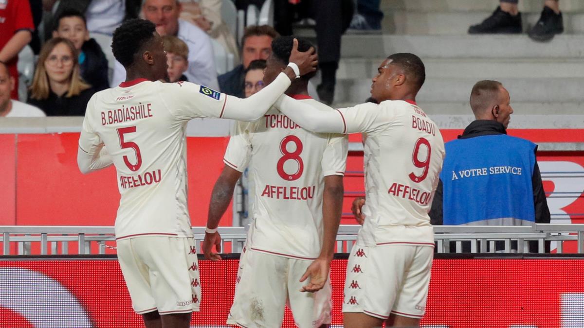 Monaco deplasmanda Lille'i 2 golle geti